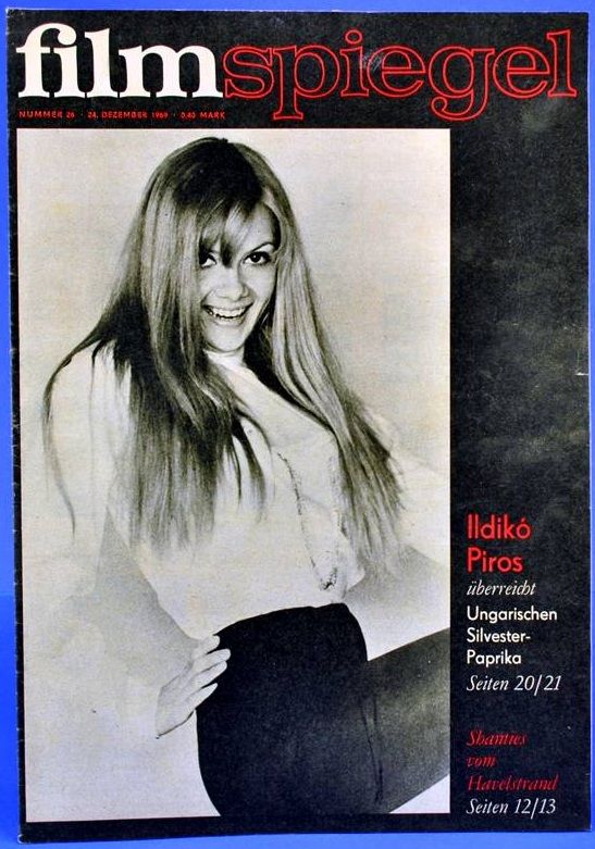 FILMSPIEGEL magazine side cover Issue 26 December 1969