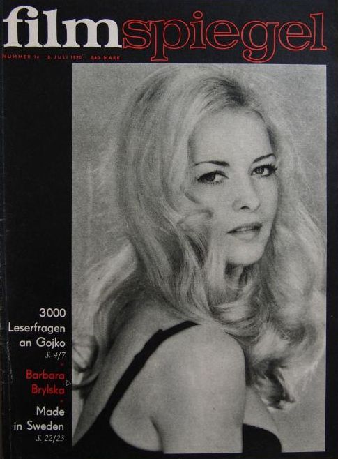 FILMSPIEGEL magazine side cover Issue 14 8 July 1970