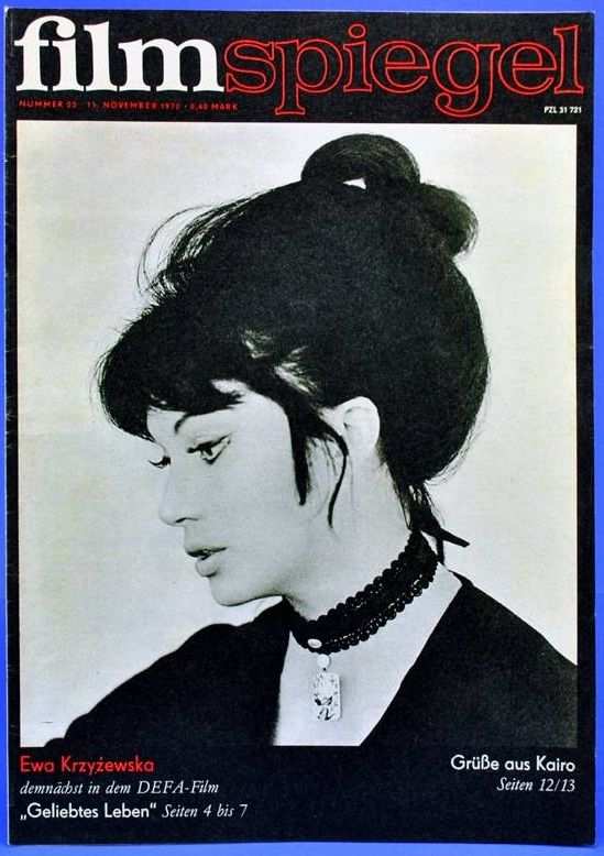 FILMSPIEGEL magazine side cover Issue 23 November 1970