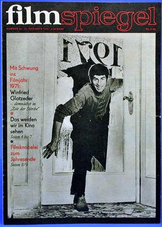 FILMSPIEGEL magazine side cover Issue 26 23 December 1970
