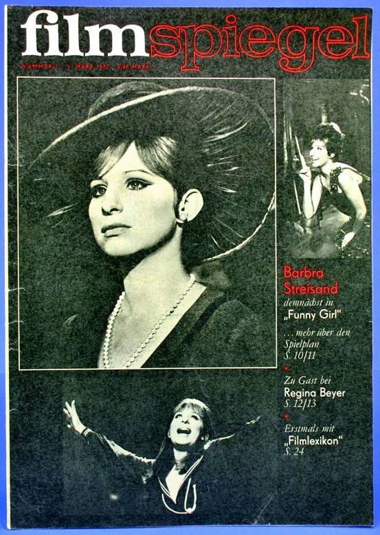 FILMSPIEGEL magazine side cover Issue 5 March 1970