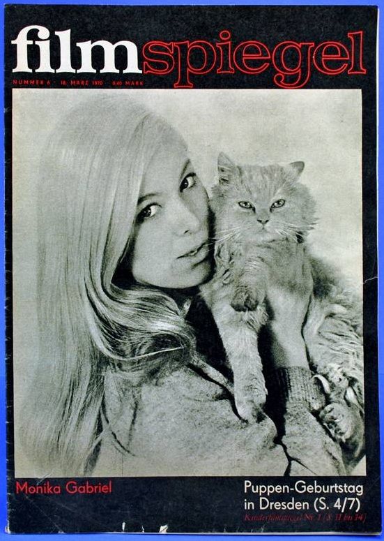 FILMSPIEGEL magazine side cover Issue 6 March 1970