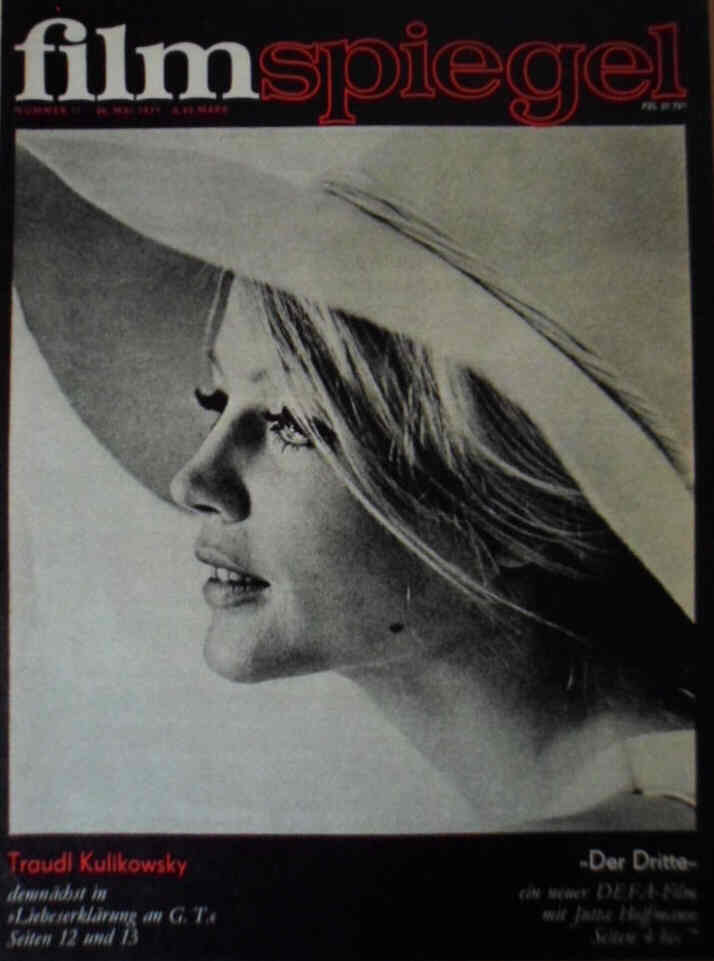 FILMSPIEGEL magazine side cover Issue 11 26 May 1971
