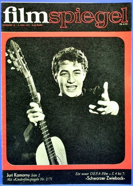 FILMSPIEGEL magazine side cover Issue 12 9 June 1971