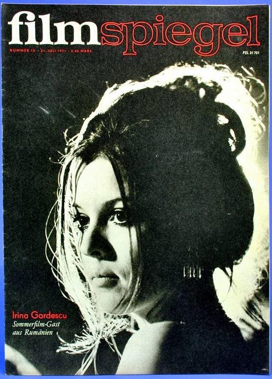 FILMSPIEGEL magazine side cover Issue 15 21 July 1971