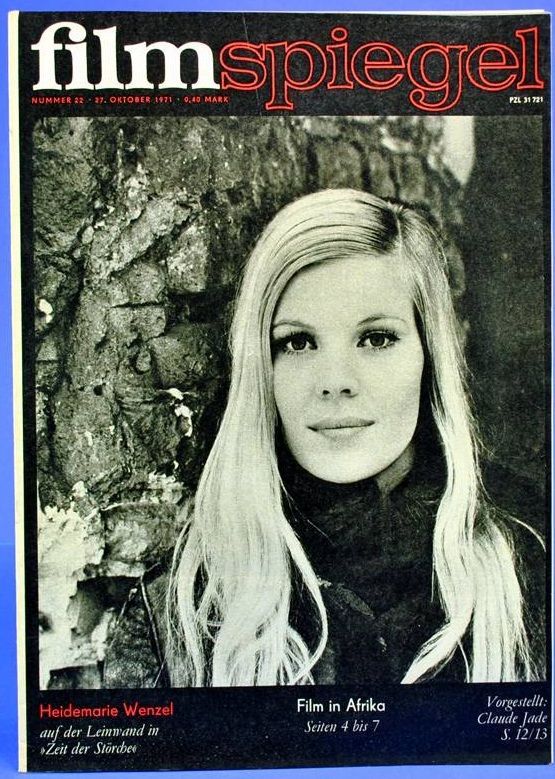 FILMSPIEGEL magazine side cover Issue 22 27 October 1971