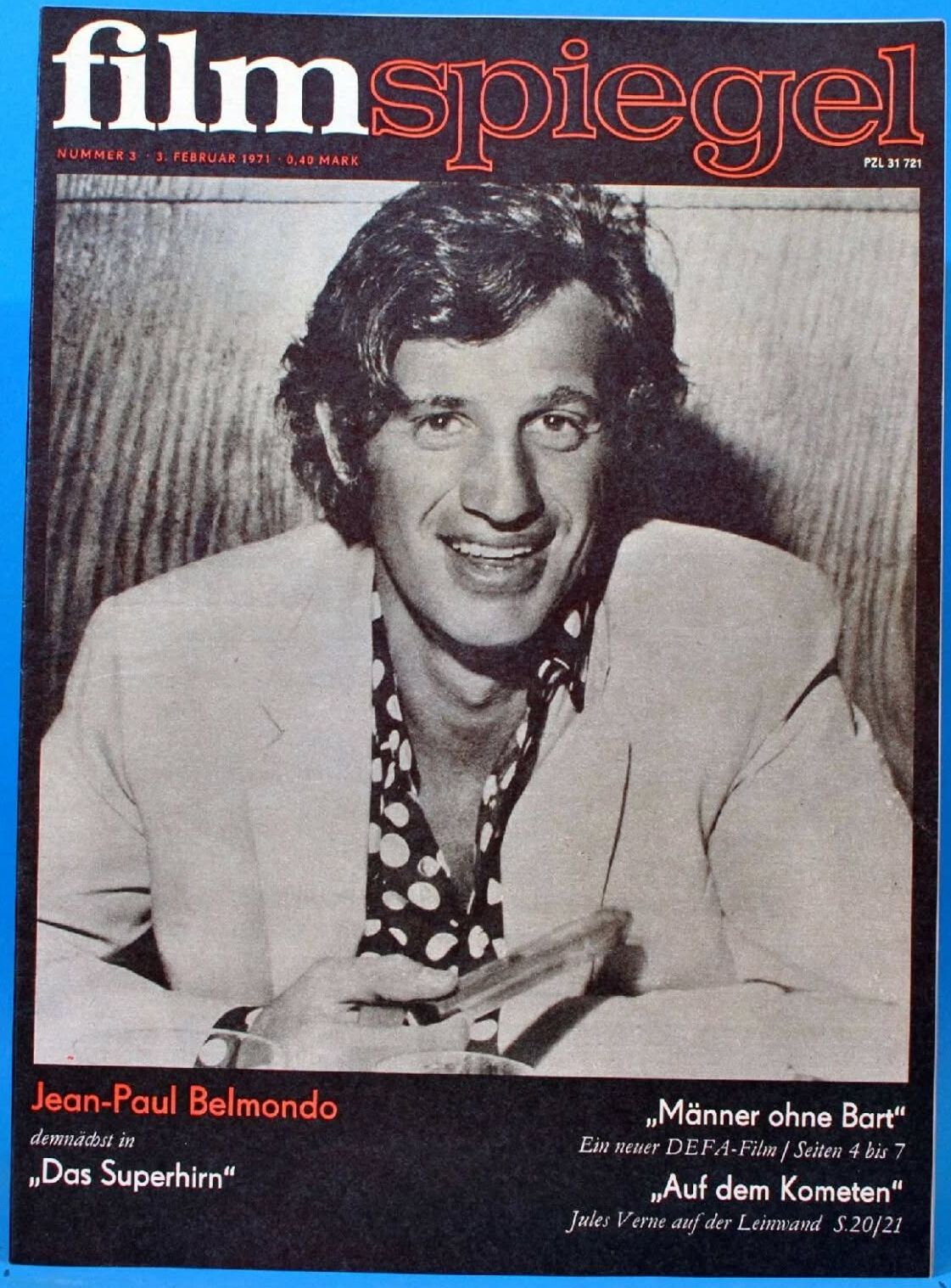 FILMSPIEGEL magazine side cover Issue 3 3 February 1971