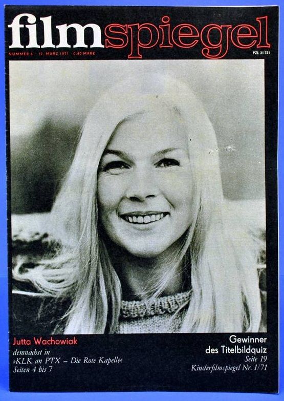 FILMSPIEGEL magazine side cover Issue 6 17 March 1971