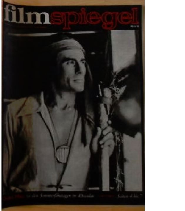 FILMSPIEGEL magazine side cover Issue 9 28 April 1971