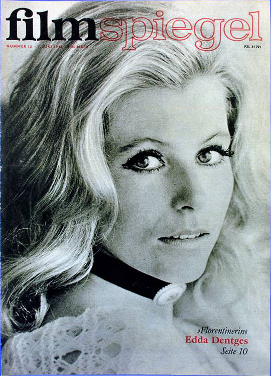 FILMSPIEGEL magazine side cover Issue 12 7 June 1972