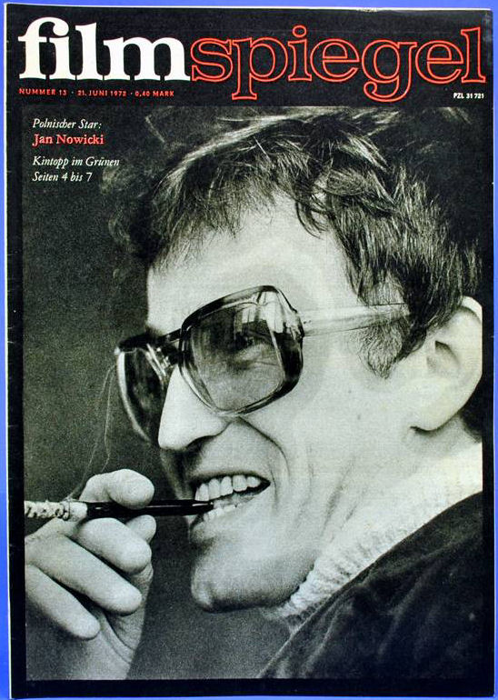 FILMSPIEGEL magazine side cover Issue 13 21 June 1972
