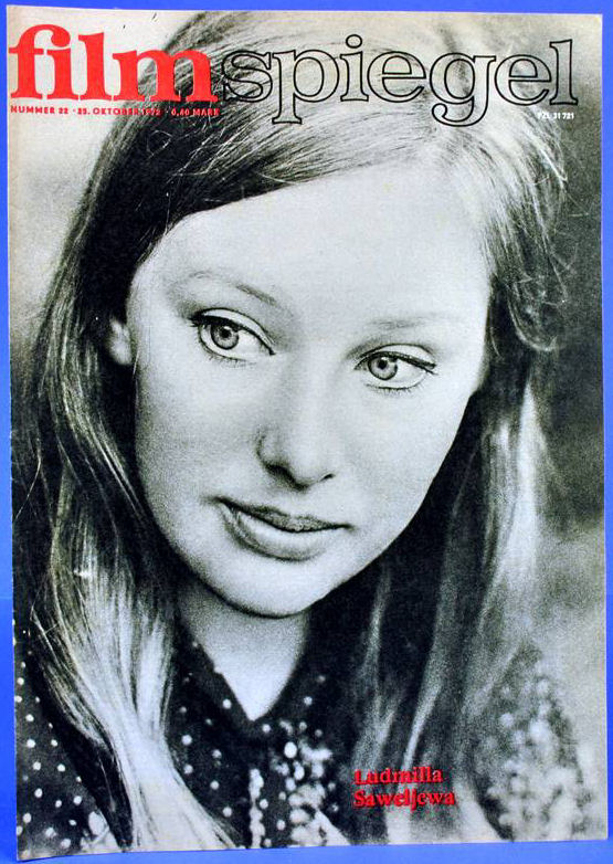 FILMSPIEGEL magazine side cover Issue 22 25 October 1972