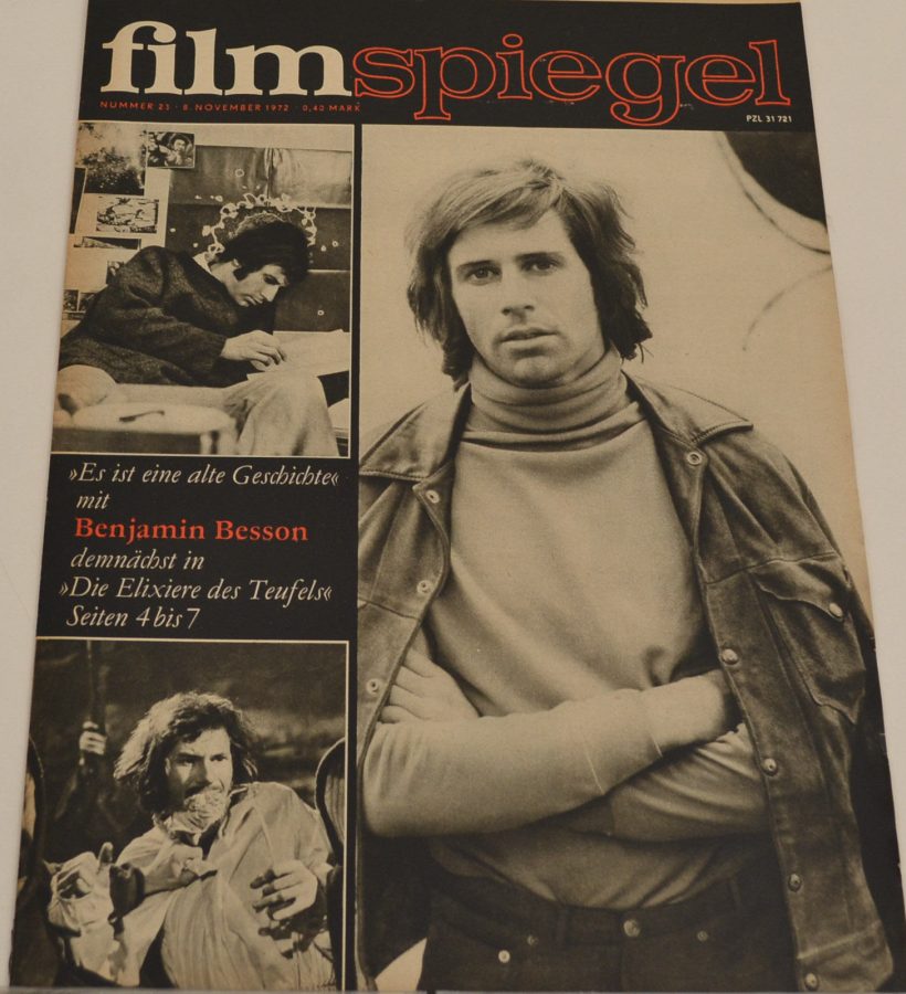 FILMSPIEGEL magazine side cover Issue 23  1972