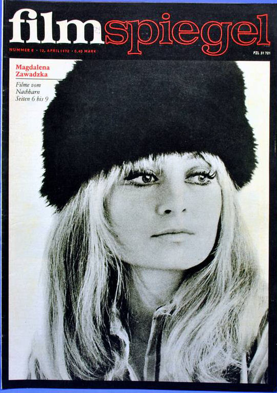 FILMSPIEGEL magazine side cover Issue 8 12 April 1972