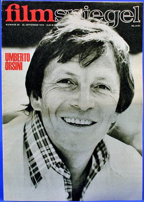 FILMSPIEGEL magazine side cover Issue 20 26 September 1973