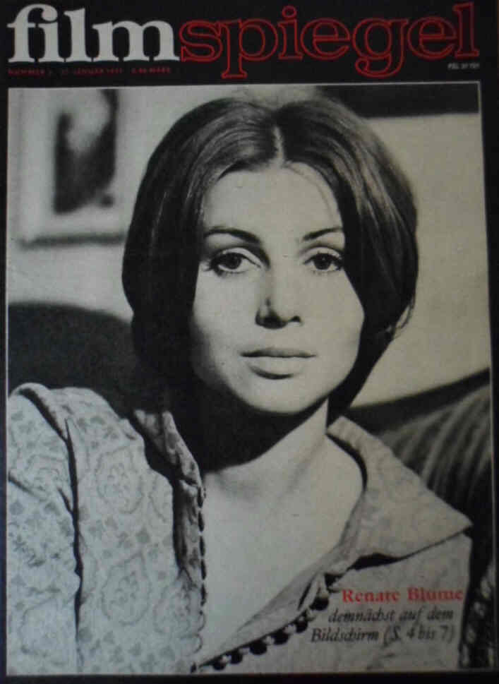 FILMSPIEGEL magazine side cover Issue 3 31 January 1973