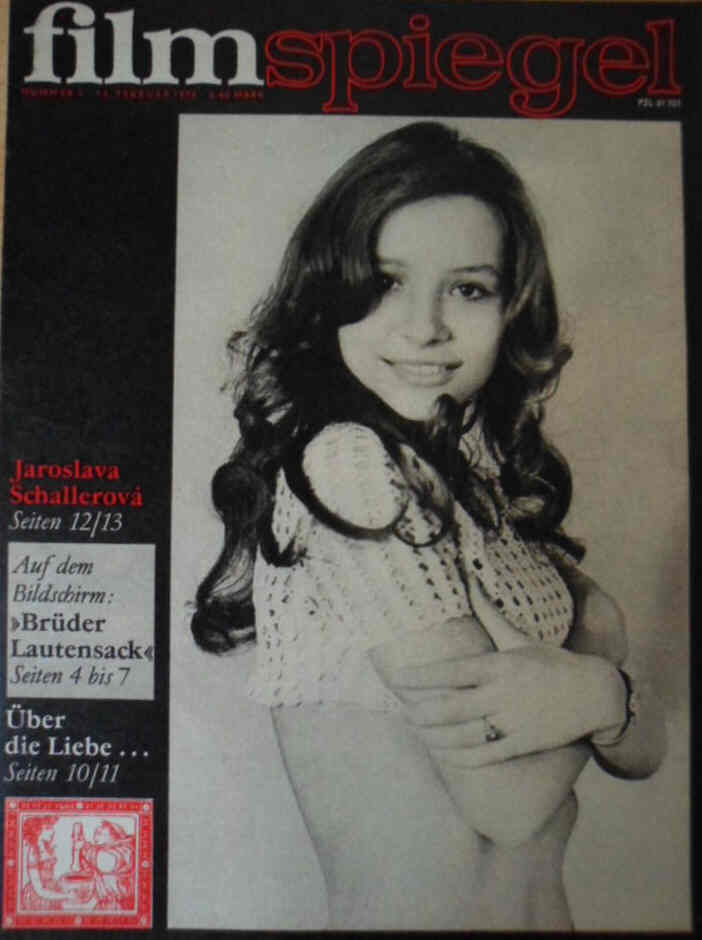 FILMSPIEGEL magazine side cover Issue 4 14 February 1973