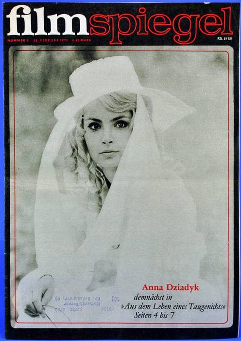 FILMSPIEGEL magazine side cover Issue 5 28 February 1973