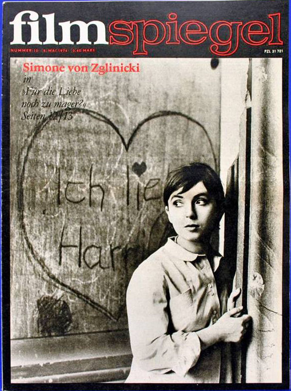 FILMSPIEGEL magazine side cover Issue 10 8 May 1974