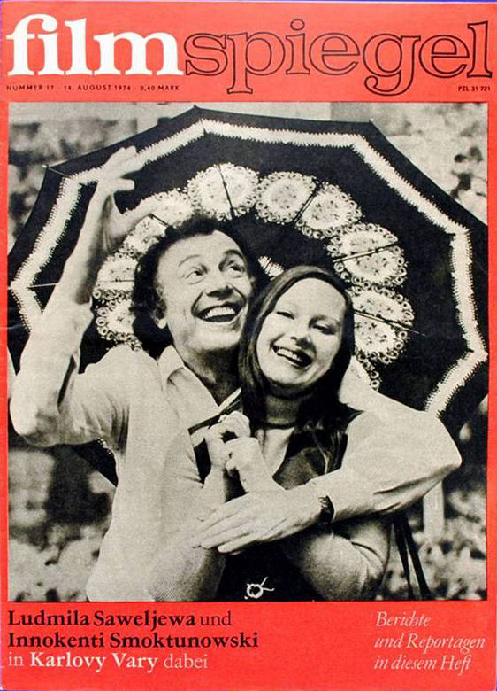FILMSPIEGEL magazine side cover Issue 17 14 August 1974