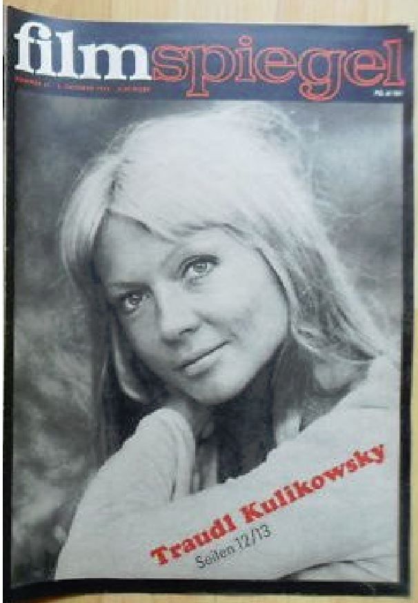 FILMSPIEGEL magazine side cover Issue 21 9 October 1974