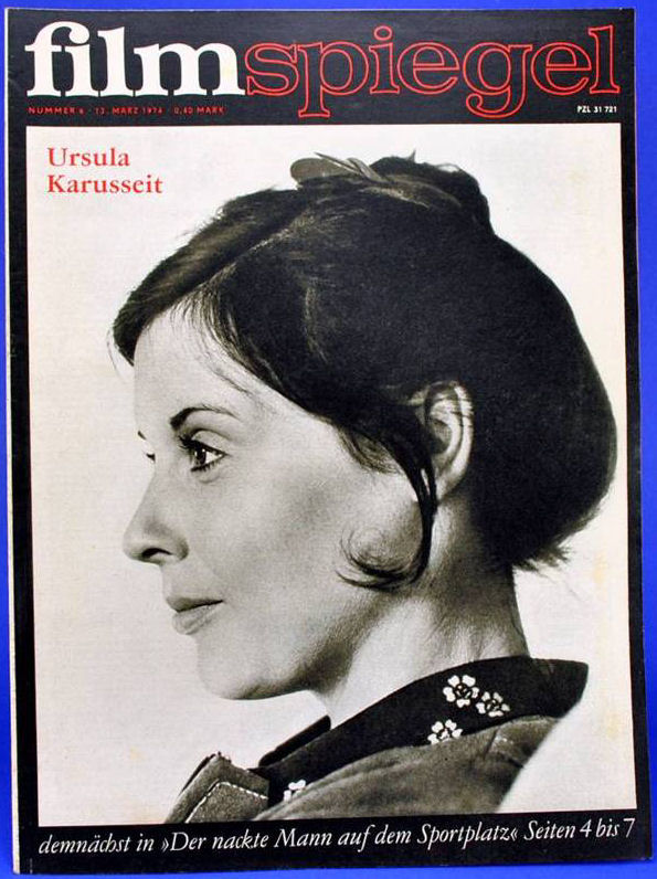 FILMSPIEGEL magazine side cover Issue 6 13 March 1974