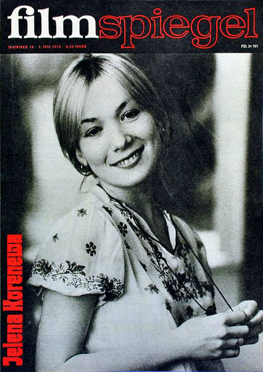 FILMSPIEGEL magazine side cover Issue 10 7 May 1975