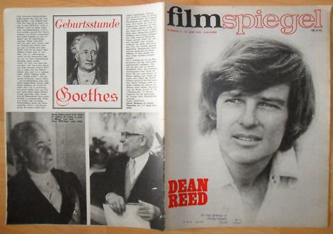 FILMSPIEGEL magazine side cover Issue 13 18 June 1975