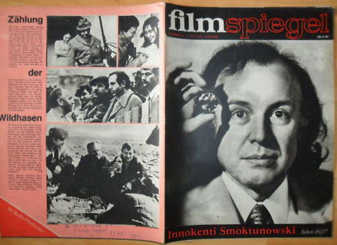FILMSPIEGEL magazine side cover Issue 14 2 July 1975