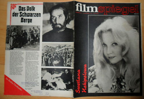 FILMSPIEGEL magazine side cover Issue 23 5 November 1975