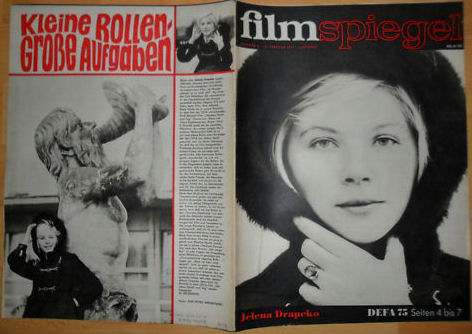FILMSPIEGEL magazine side cover Issue 4 12 February 1975