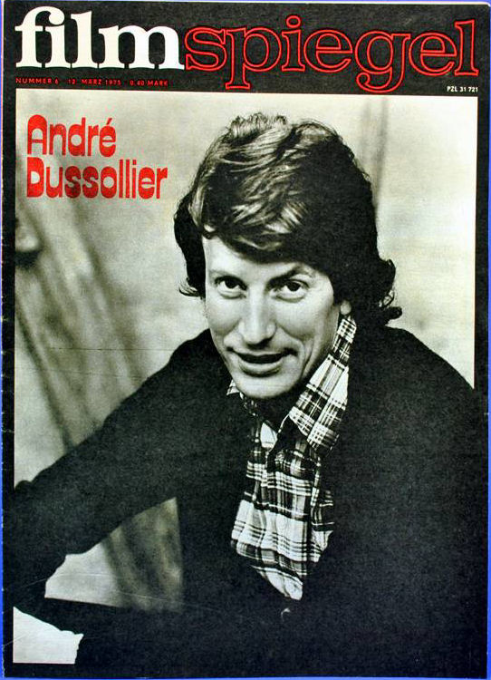 FILMSPIEGEL magazine side cover Issue 6 12 March 1975