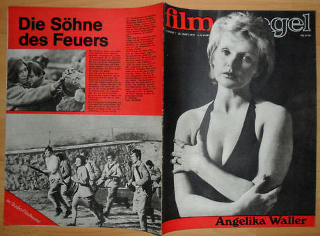 FILMSPIEGEL magazine side cover Issue 7 26 March 1975