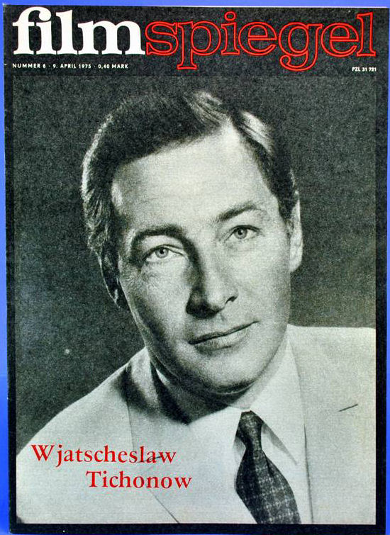 FILMSPIEGEL magazine side cover Issue 8 9 April 1975