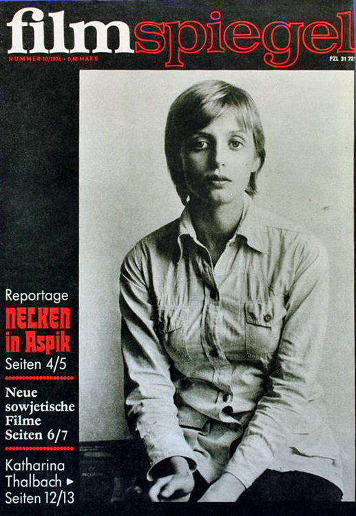 FILMSPIEGEL magazine side cover Issue 10  1976