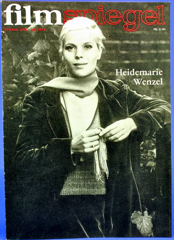 FILMSPIEGEL magazine side cover Issue 9  1976