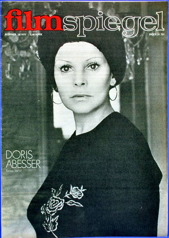 FILMSPIEGEL magazine side cover Issue 18  1977