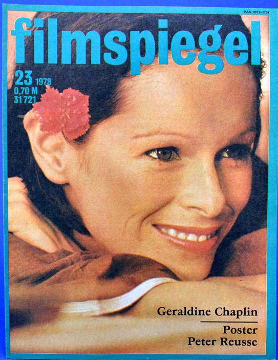 FILMSPIEGEL magazine side cover Issue 23  1978