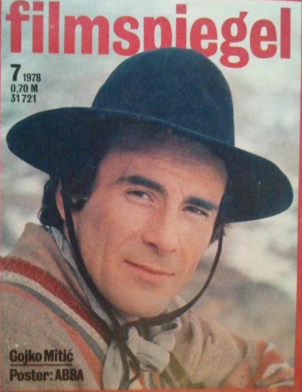 FILMSPIEGEL magazine side cover Issue 7  1978