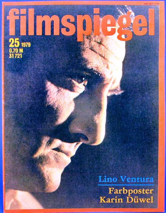 FILMSPIEGEL magazine side cover Issue 25  1979