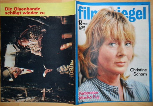FILMSPIEGEL magazine side cover Issue 13  1981