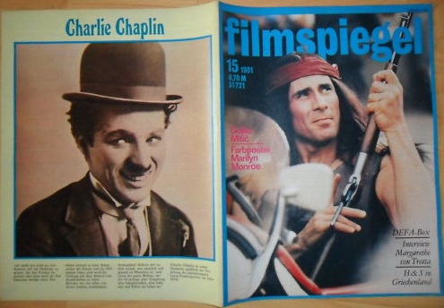 FILMSPIEGEL magazine side cover Issue 15  1981