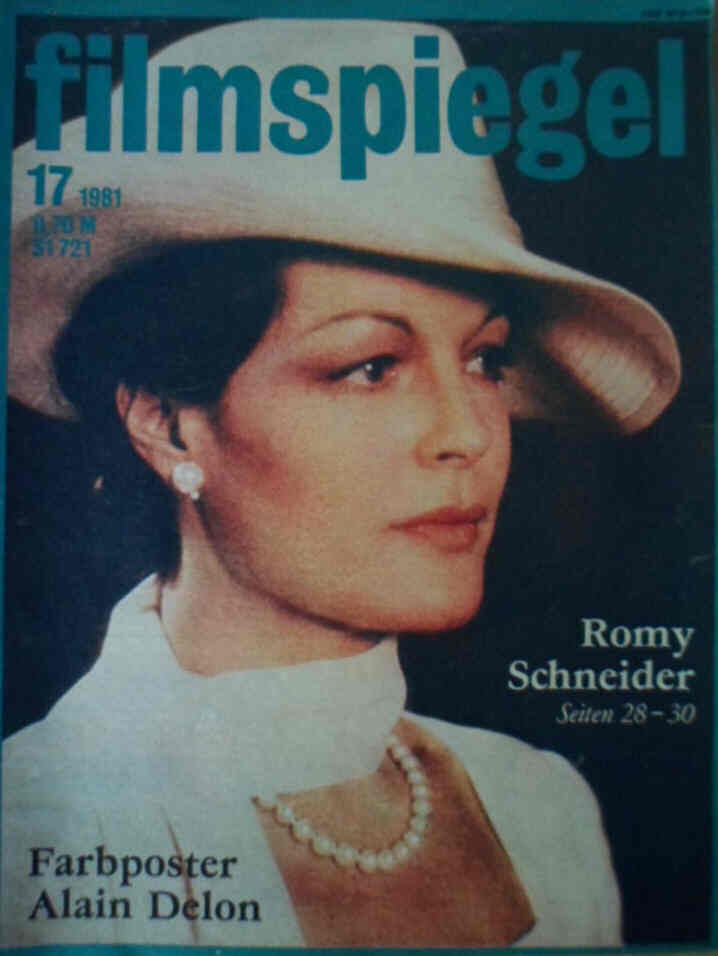 FILMSPIEGEL magazine side cover Issue 17  1981