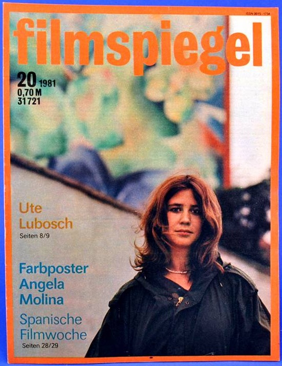 FILMSPIEGEL magazine side cover Issue 20  1981