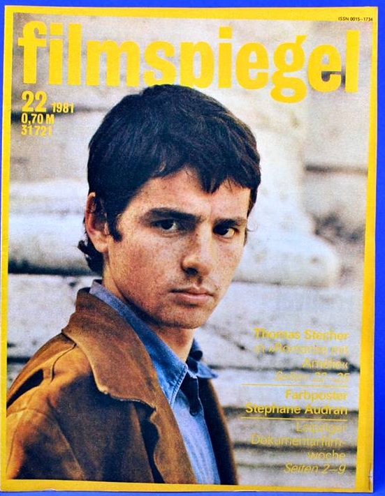 FILMSPIEGEL magazine side cover Issue 22  1981