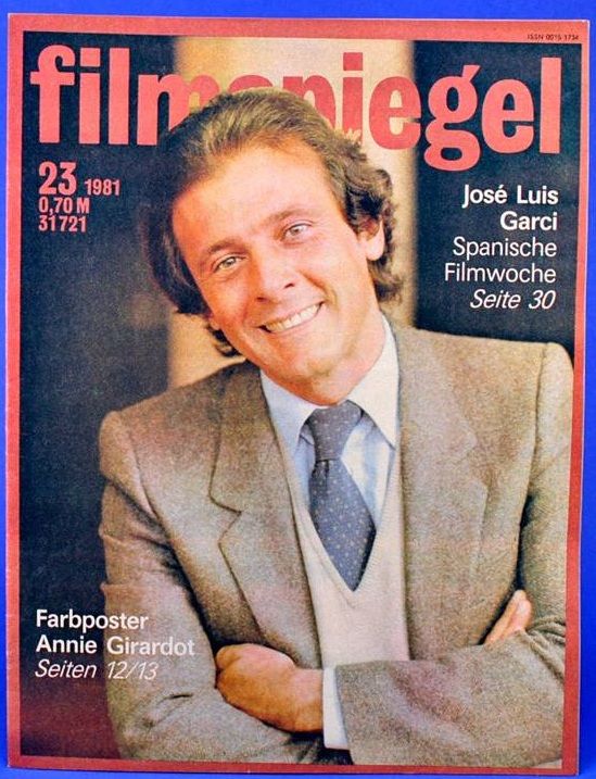 FILMSPIEGEL magazine side cover Issue 23  1981