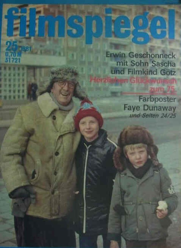 FILMSPIEGEL magazine side cover Issue 25  1981