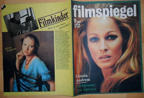 FILMSPIEGEL magazine side cover Issue 9  1981