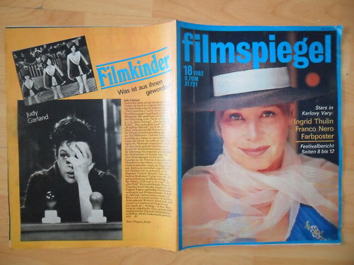 FILMSPIEGEL magazine side cover Issue 18  1982