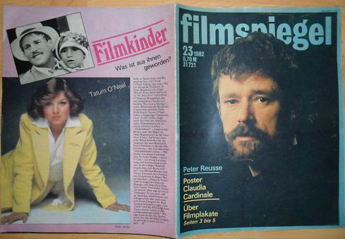 FILMSPIEGEL magazine side cover Issue 23  1982